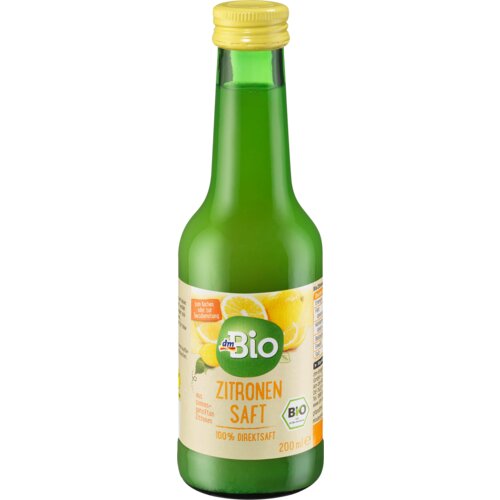 dmBio Organski sok od limuna 200 ml Slike