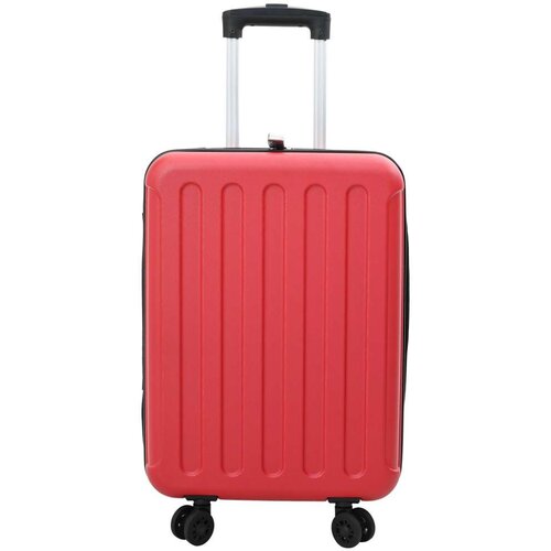 vidaXL sklopivi kofer Čvrsta ljuska 20"" Crveni 34x23x55,5 cm ABS Cene