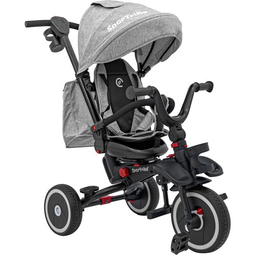  Dječji tricikl RIDER SPORTRIKE - sivi Slike
