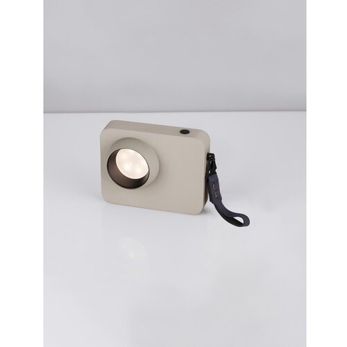 Nova Luce Bež kovinska LED zatemnitvena namizna svetilka (vi&amp;scaron;ina 11 cm) Kedros &amp;ndash; Slike