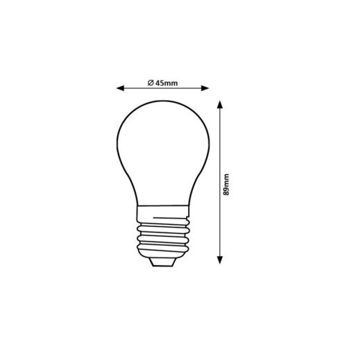 Rabalux LED žarulja E27 8 W 1000 lm 4000 K G45 Cene