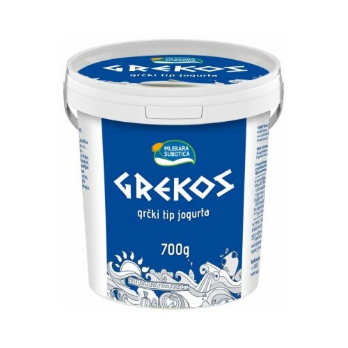 Mlekara Subotica grekos jogurt 9% 700g čaša Slike