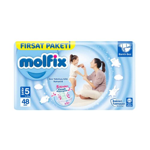 MOLFIX Pelene Junior Plus 5 (11-18kg) 48 kom Cijene