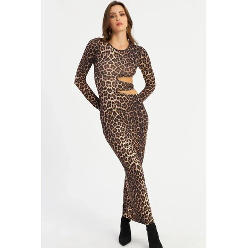 Cool & Sexy Ženska haljina LIK9, Smeđa Cene