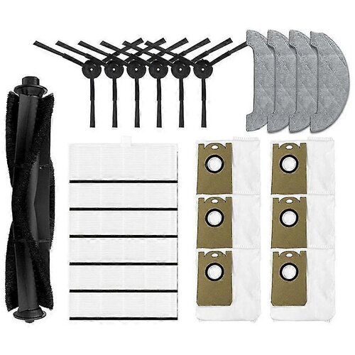 INORCO Za Q6 Pro robotski sesalnik Rezervni deli Glavna Krtača Stranska Krtača HEPA Filter Mop Krpa, (21842392) Slike