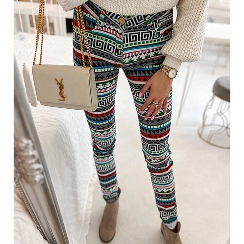 Gemre Multicolored Patterned Trousers Massé Cene
