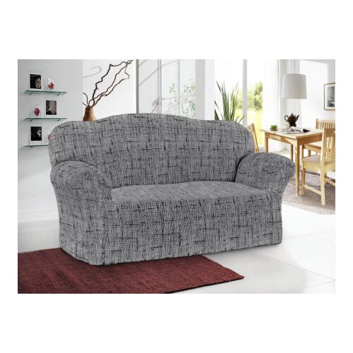 Sharp fit elastična presvlaka za dvosed siva ( ART004071 ) Slike
