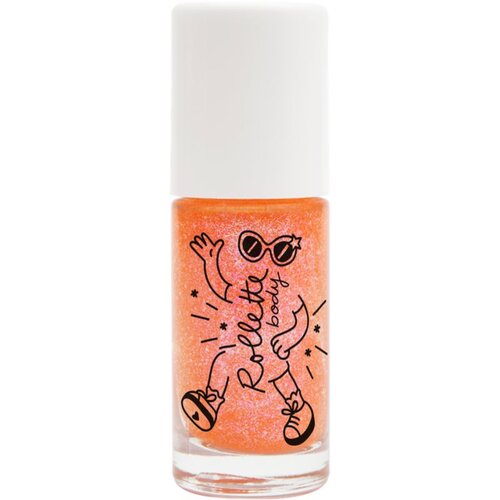 Nailmatic Kids Body Rollette gel za tijelo svjetlucavi nijansa Peach 20 ml Slike