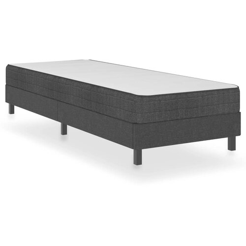 Maison Chic Postelja za odrasle - Posteljni Okvir boxspring sivo blago 80x200 cm, (22081264) Cene