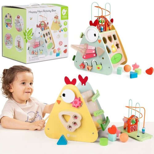 Classic World Montessori kocka 10 u 1 Happy Farm XXL Cene