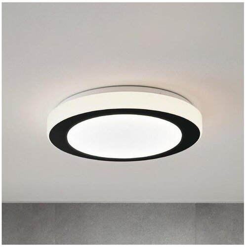 Eglo Carpi zidna/stropna, Led, 11w, 950lm, ip44, prom 300, crna/bijela/čelik/plastika Cene