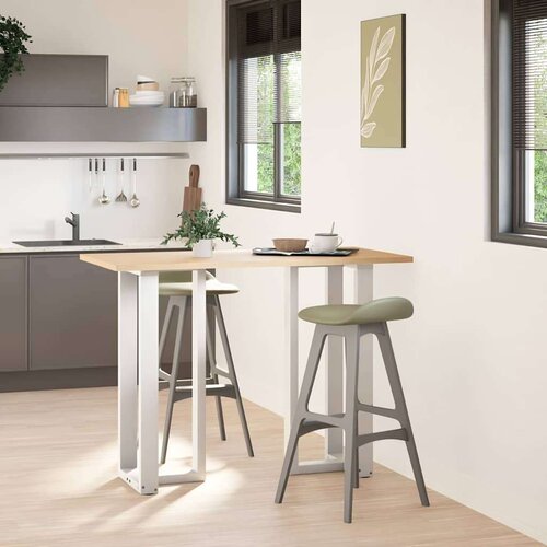  Noge za barski stol T-oblika 2 kom 50x35x(100-101) cm čelik Slike