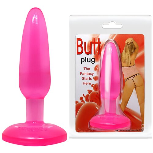 roze Butt Plug 14cm Slike