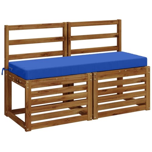 Jastučić za klupu SOEST 100% poliester Kraljevsko plava - Kraljevski plava 110 x 40 x 8 cm Poliester Slike