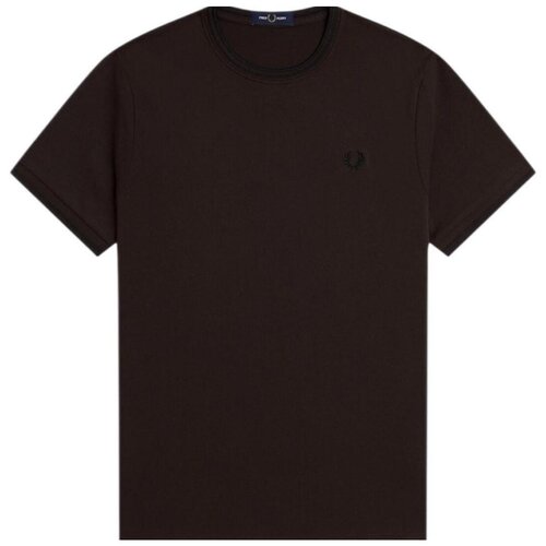 Fred Perry Majice s kratkimi rokavi M1588 86C Kostanjeva Slike