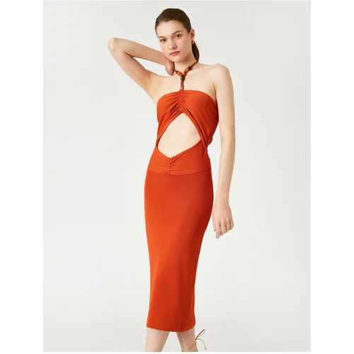 Koton Dress - Orange - Asymmetric