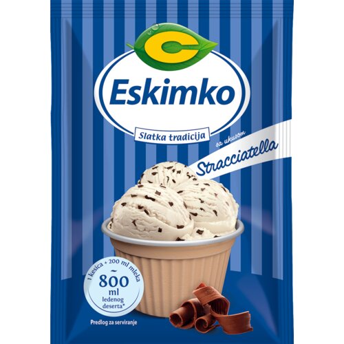 Eskimko sladoled ledeni desert stacciatella 75g Cene