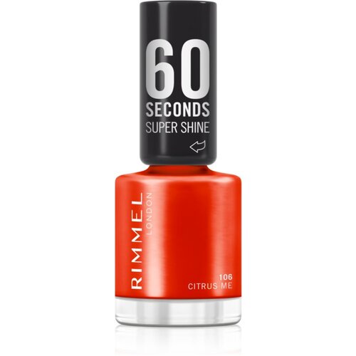 Rimmel London 60 Seconds Super Shine lak za nokte nijansa 106 Citrus Me 8 ml Cijene