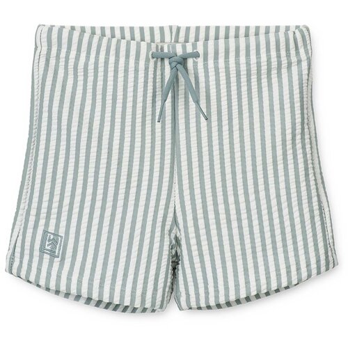 Liewood otroške kopalke otto seersucker stripe sea blue/white Cene