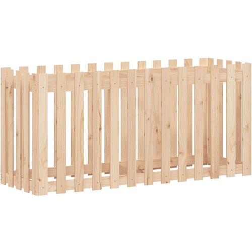  Povi&amp;scaron;ena vrtna gredica 150x50x50 cm od masivne borovine Slike