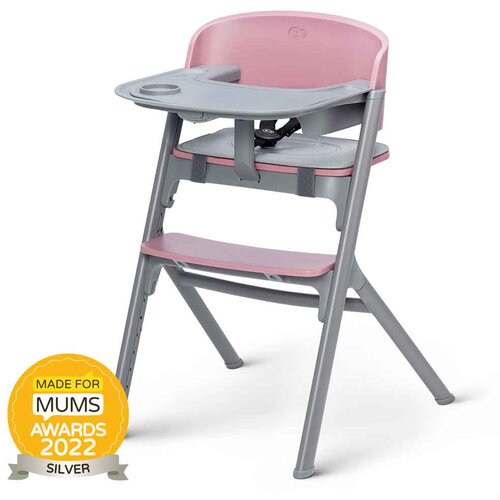 Kinderkraft hranilica LIVY, Aster pink 3u1 Slike