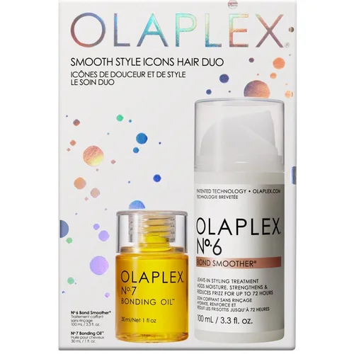 Olaplex Smooth Style Icons Hair Duo set za stiliziranje kose za zaglađivanje kose 130 ml