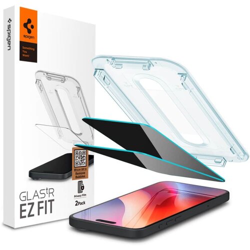 Spigen Glas.tR EZ-FIT (2 kom) AGL07929 kaljeno staklo za iPhone 16 Pro - Privacy Cijene