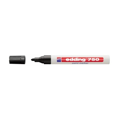 Paint marker E-750 2-4mm Edding crna 12PM03B Slike