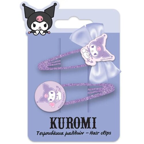 Luna Luna: Kuromi komplet 2 sponk za lase Slike
