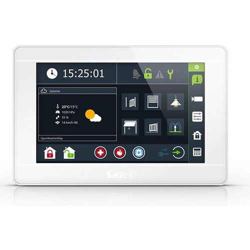 Satel KEYPAD INT-TSI-W GRAPHIC 7 INCHES (WHITE) Cijene