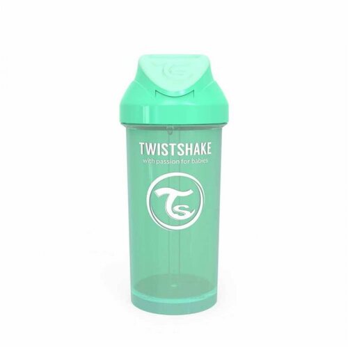Twistshake ČA&amp;Scaron;A SA SLAMKOM 360ML 12 GREEN Slike