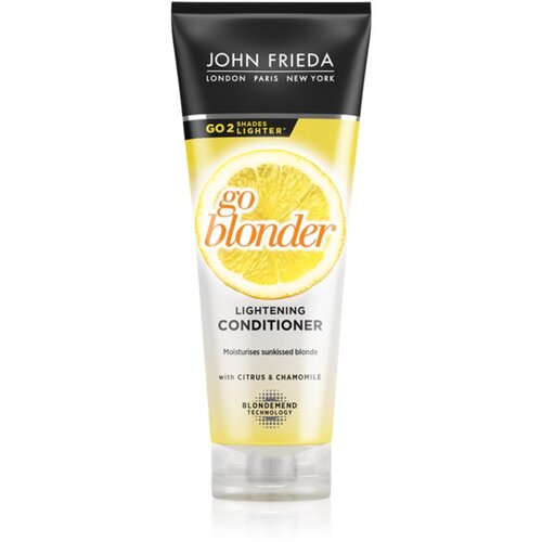 John Frieda Sheer Blonde Go Blonder posvjetljujući regenerator za plavu kosu 250 ml Slike