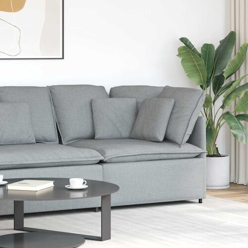  Modularna sofa Kutni modul s jastucima svijetlo siva 100 cm Cijene