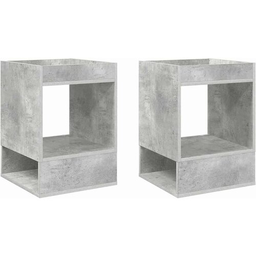  Konačna Stolić 2 pcs Betonski sivi 40 x 40 x 56 cm Slike