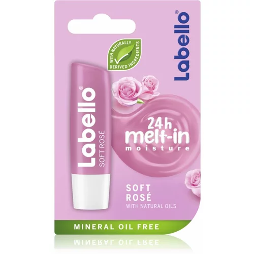 Labello Soft Rosé balzam za usne 4.8 g