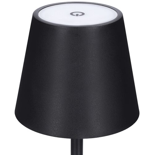 Solight WO69-B - LUCCA LED stona lampa, prigu&amp;scaron;iva na dodir, punjiva LED/3,7V 2000 mAh, crna Slike