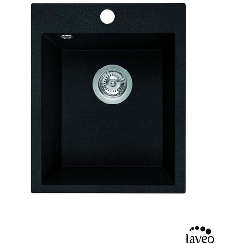 LAVEO Granitna sudopera Chichi 39x48cm Crna Cene