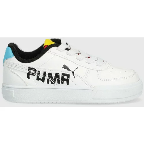 Puma Otroške superge Caven Brand Love PS bela barva