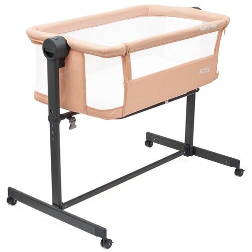 Baby Mix Rose bedside kolijevka salmon Slike