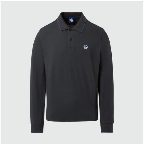 North Sails Polo majice dolgi rokavi POLO LONG SLEEVE Siva Slike