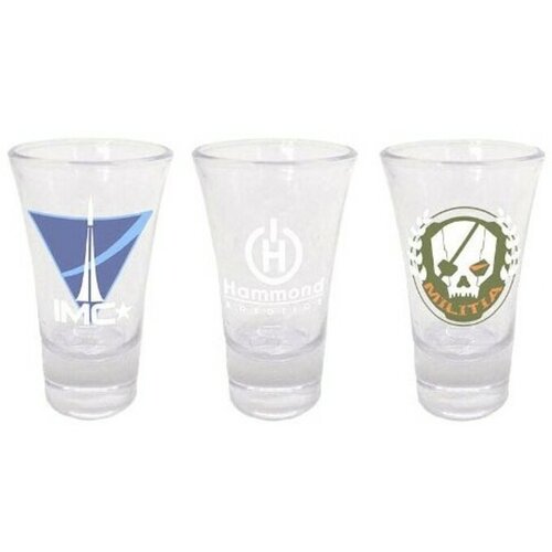 Gaya Titanfall Shot Glasses, set od 3 ča&amp;scaron;e Slike