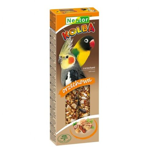 Nestor Classic &Scaron;tapići za srednje papagaje PSOR 155, Ora&scaron;asti plodovi, 115 g, 10 Komada Cene