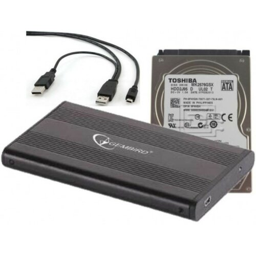 Toshiba HDD 2.5 + USB 2.0 SATA eksterno kućište 320GB MK3276GSX 1290 Slike