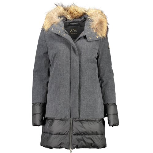 Yes Zee GRAY WOMAN DOWN JACKET Slike