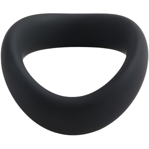 Pulselock Cocktura - uvijeni silikonski prsten za penis (crni) - 47,5 mm Slike