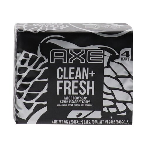 Axe Sapun toaletni parfemski mu&scaron;ki Clean Fresh 4x200g Cijene