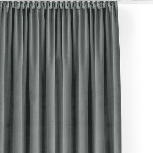 Filumi Siva zavjesa za djelomično zamračenje od samta 200x225 cm Velto &amp;ndash; Slike