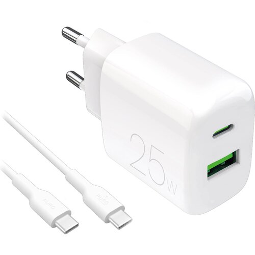 Puro PROLITE 25W STENSKI POLNILEC USB-A USB-C ZA TELEFONE FAST, (5000062426) Cene