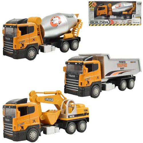Magic Toys Builders: Gradbeno vozilo v več različicah 22 cm 1 kos Cene
