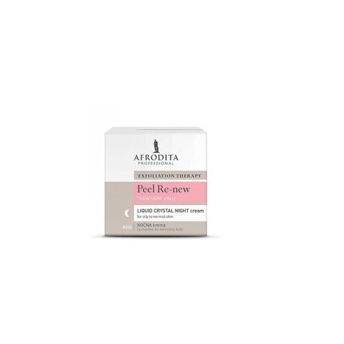  Krema za lice Afrodita Peel Re-New AHA Noćna za normalnu i masnu kožu – 50 ml Cene